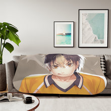 Load image into Gallery viewer, Yu Nishinoya Sherpa Blanket
