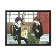 Anime Noragami Canvas Framed Art Print