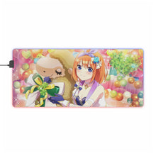 Load image into Gallery viewer, The Quintessential Quintuplets Yotsuba Nakano RGB LED Mouse Pad (Desk Mat)
