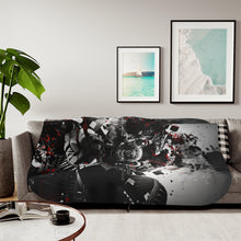 Load image into Gallery viewer, Makise Kurisu Sherpa Blanket
