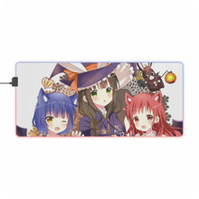 Load image into Gallery viewer, Is The Order A Rabbit? RGB LED Mouse Pad (Desk Mat)
