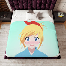 Load image into Gallery viewer, Anime Nisekoi Sherpa Blanket
