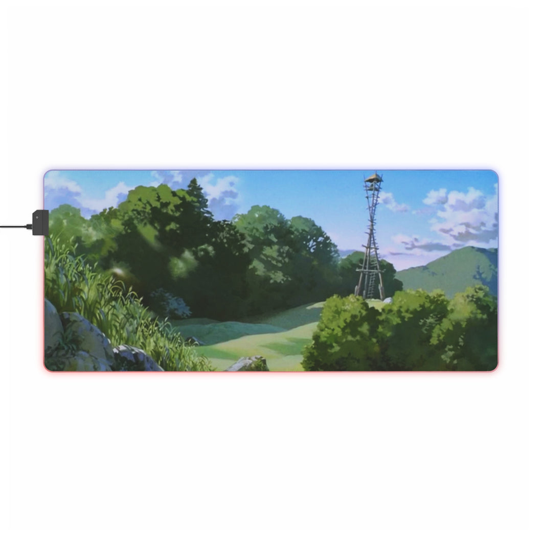 Princess Mononoke RGB LED Mouse Pad (Desk Mat)