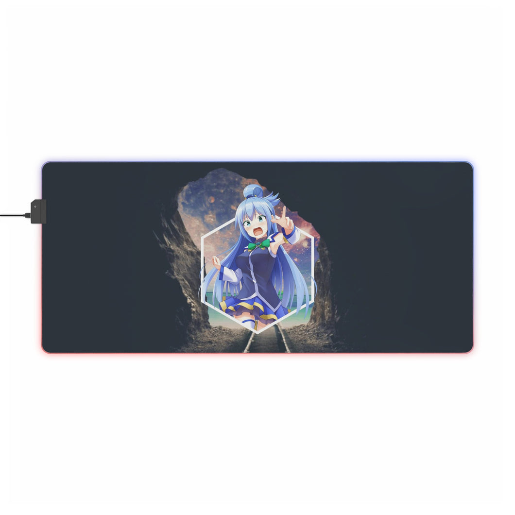 KonoSuba - God’s Blessing On This Wonderful World!! RGB LED Mouse Pad (Desk Mat)