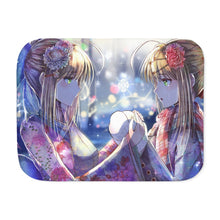 Load image into Gallery viewer, Saber Lily Sherpa Blanket
