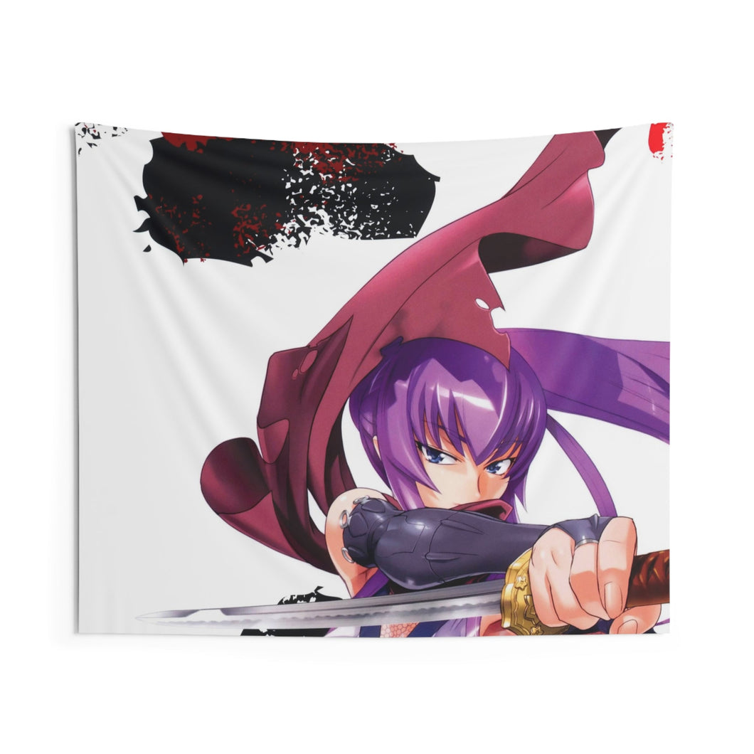 Highschool Of The Dead Indoor Wall Tapestry