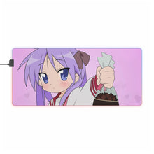 Load image into Gallery viewer, Lucky Star Kagami Hiiragi RGB LED Mouse Pad (Desk Mat)
