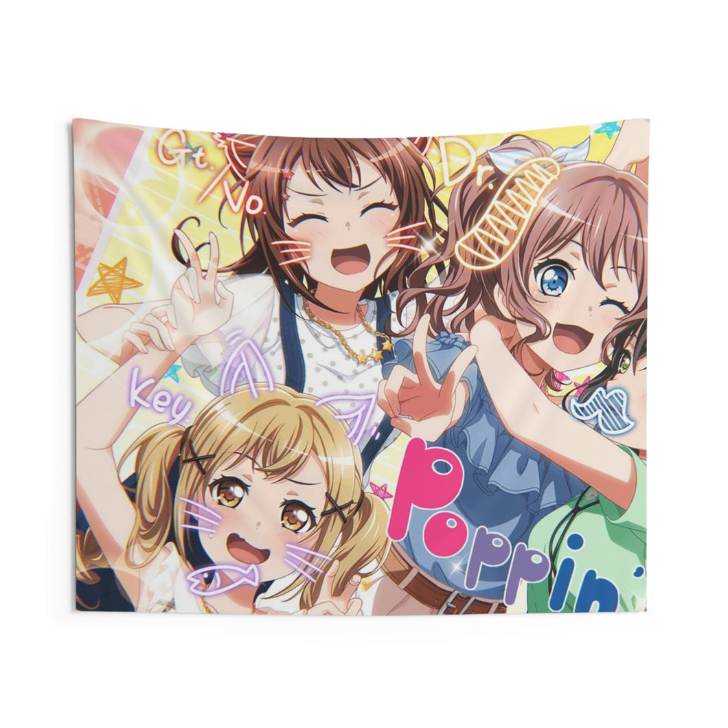 Poppin'Party Indoor Wall Tapestry