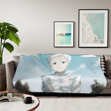Load image into Gallery viewer, The Promised Neverland Norman Sherpa Blanket
