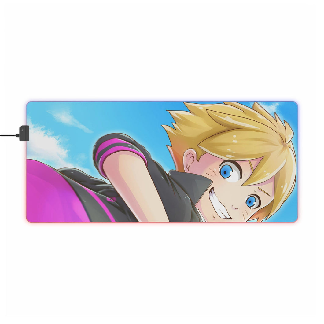 Boruto RGB LED Mouse Pad (Desk Mat)