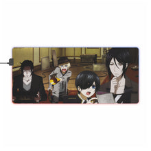 Load image into Gallery viewer, Black Butler RGB LED Mouse Pad (Desk Mat)
