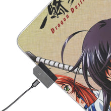 Load image into Gallery viewer, Ikki Tousen RGB LED Mouse Pad (Desk Mat)
