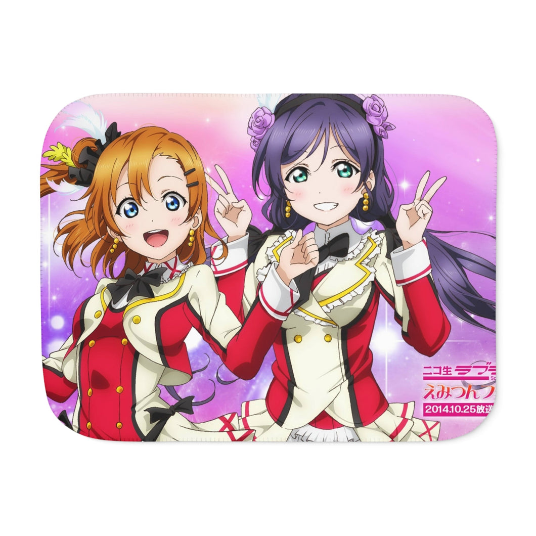 Anime Love Live! Sherpa Blanket