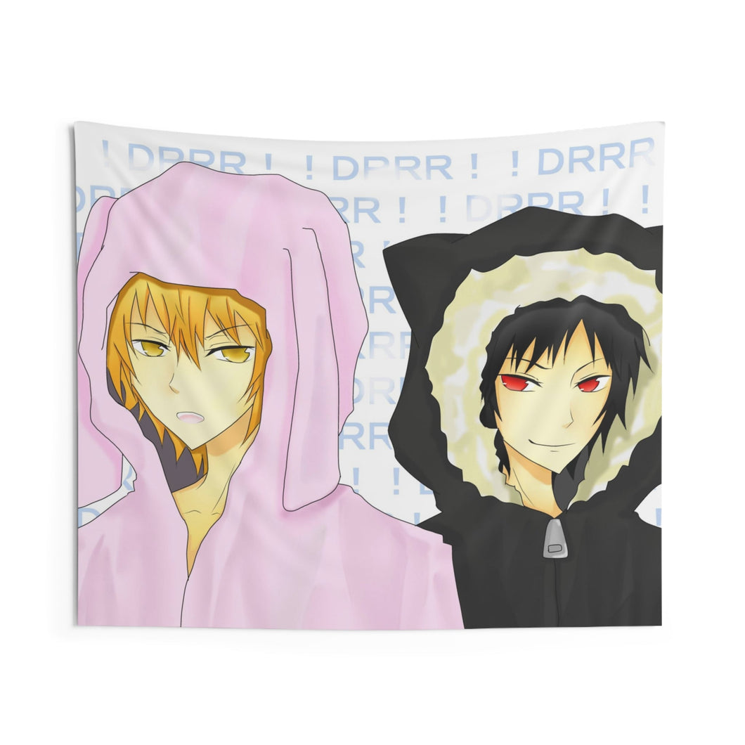 Durarara!! Izaya Orihara, Masaomi Kida, Shinra Kishitani Indoor Wall Tapestry