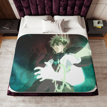 Load image into Gallery viewer, Anime Black Clover Sherpa Blanket
