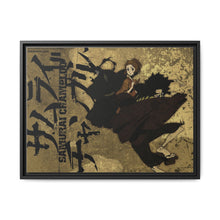 Load image into Gallery viewer, Anime Samurai Champloor Canvas Framed Art Print
