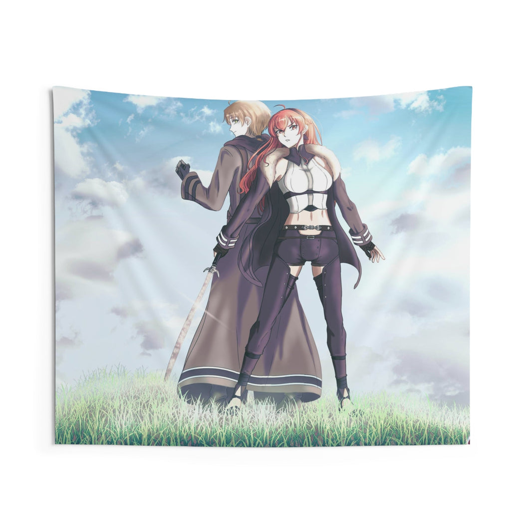 Rudeus and Eris <3 Indoor Wall Tapestry