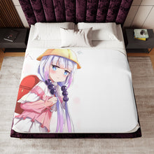 Load image into Gallery viewer, Anime Miss Kobayashi&#39;s Dragon Maid Sherpa Blanket
