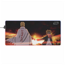 Load image into Gallery viewer, Boruto and Naruto RGB LED Mouse Pad (Desk Mat)
