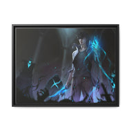 Anime Solo Leveling Canvas Framed Art Print