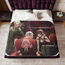 Load image into Gallery viewer, Anime Spy x Family Sherpa Blanket
