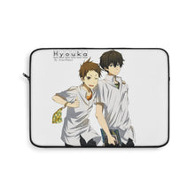 Load image into Gallery viewer, Hōtarō Oreki  Satoshi Fukube walking Laptop Sleeve
