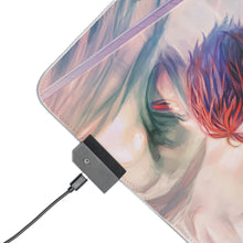 Load image into Gallery viewer, Eren Yeager,Mikasa Ackerman and Armin Arlert RGB LED Mouse Pad (Desk Mat)
