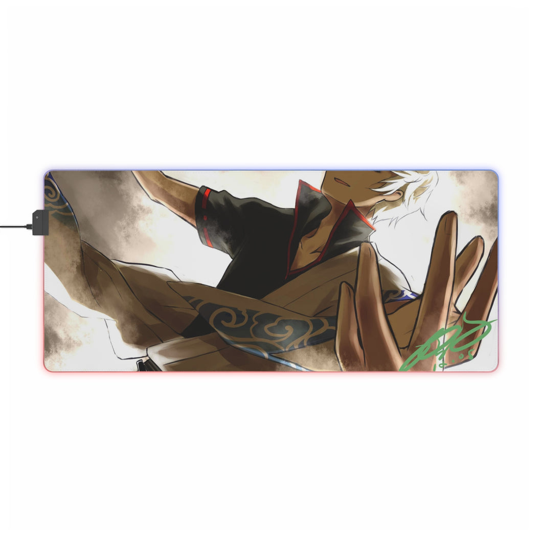Anime Gintama RGB LED Mouse Pad (Desk Mat)
