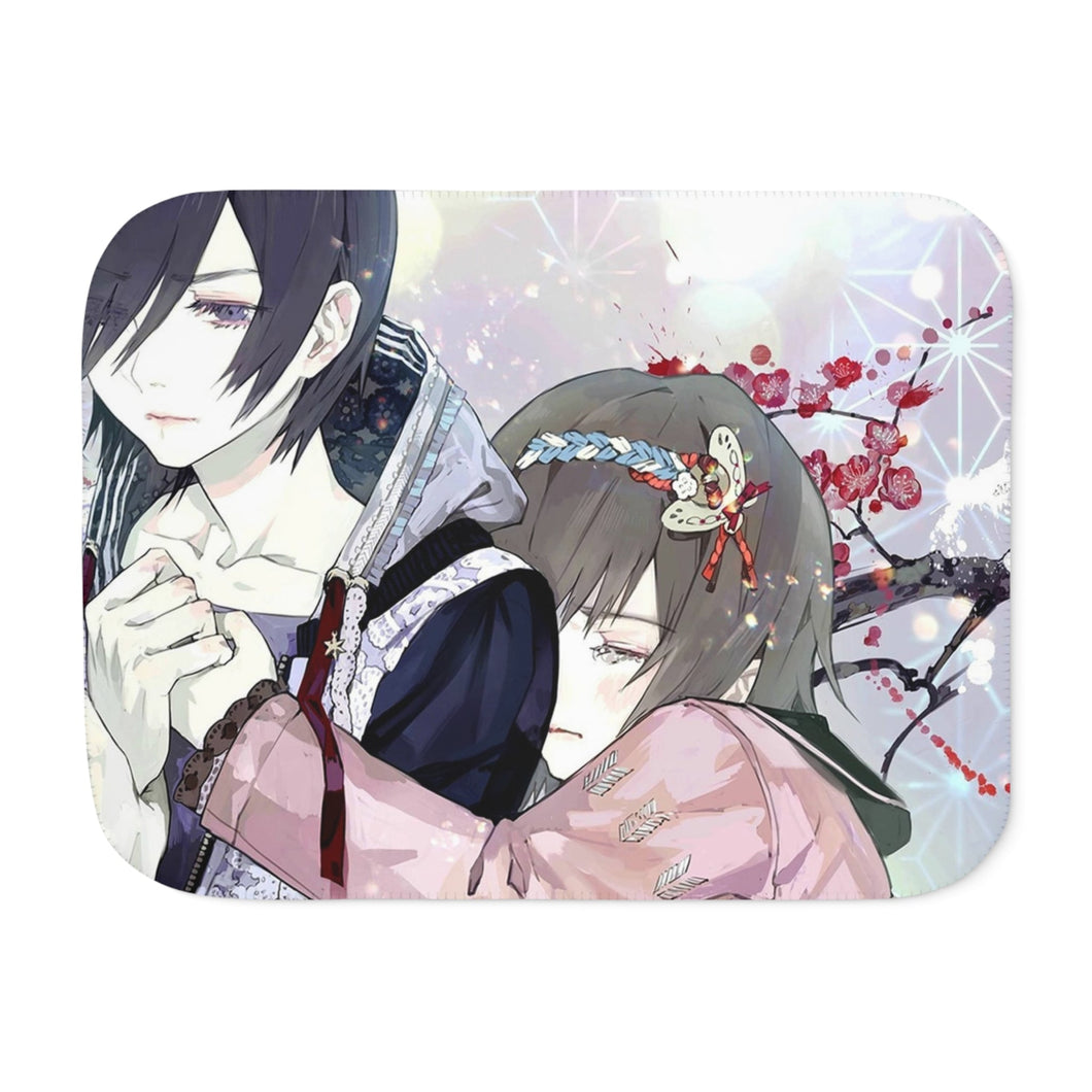 Tokyo Ghoul Ken Kaneki, Touka Kirishima Sherpa Blanket