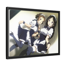 Load image into Gallery viewer, Eru Chitanda And Mayaka Ibara Maid Dress Canvas Framed Art Print
