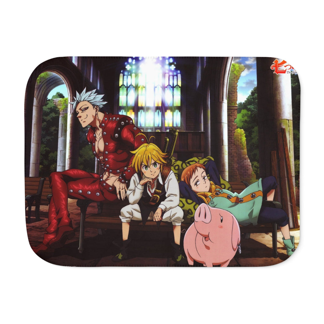 The Seven Deadly Sins Sherpa Blanket