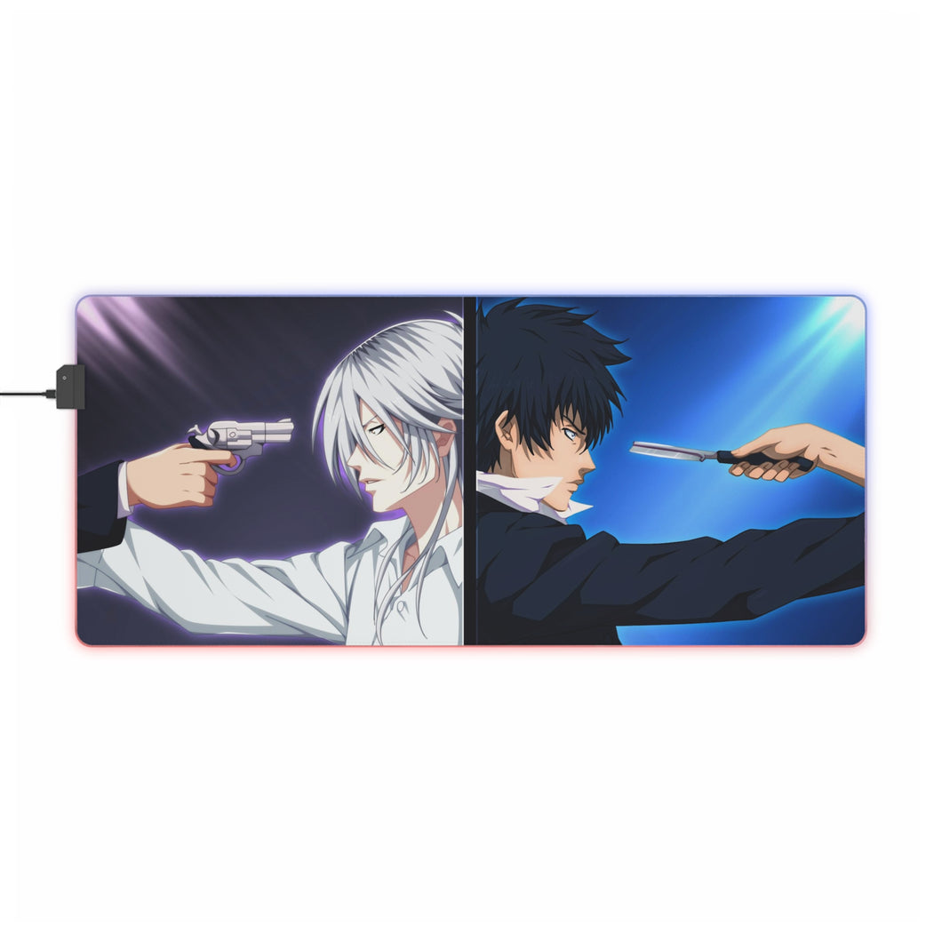 Villain and a hero RGB LED Mouse Pad (Desk Mat)
