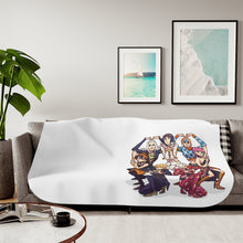 Load image into Gallery viewer, Passione / Vento Aureo Sherpa Blanket
