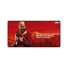 Load image into Gallery viewer, Red Dead Redemption 2 Uncle Mouse Pad (Desk Mat)
