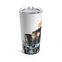 Load image into Gallery viewer, Fire Force Shinra Kusakabe, Iris, Arthur Boyle, Maki Oze, Akitaru Oubi Tumbler 20oz
