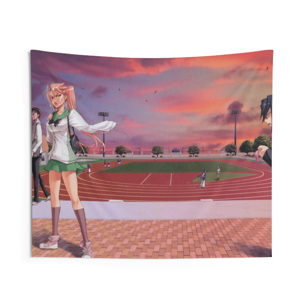 Highschool Of The Dead Indoor Wall Tapestry