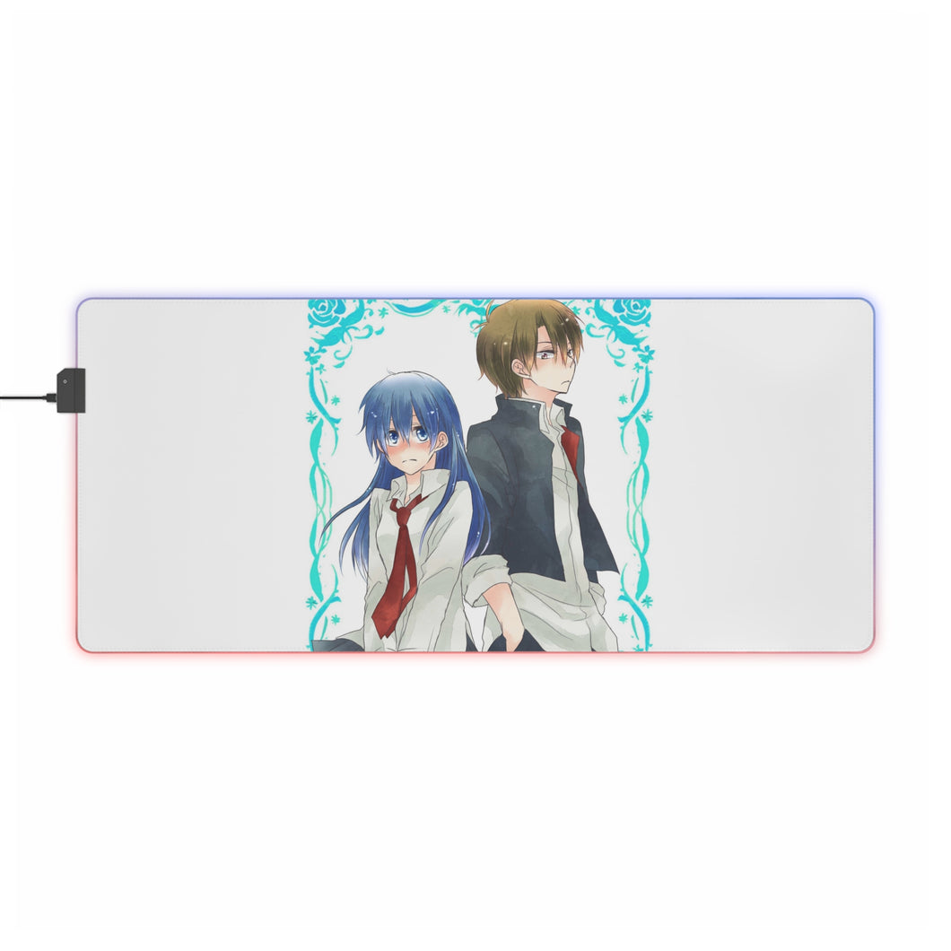 Anime Beelzebub RGB LED Mouse Pad (Desk Mat)