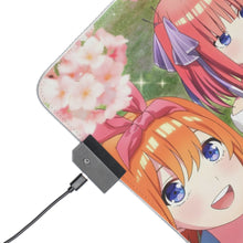 Load image into Gallery viewer, The Quintessential Quintuplets RGB LED Mouse Pad (Desk Mat)
