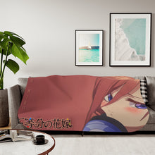 Load image into Gallery viewer, Nakano Miku Sherpa Blanket
