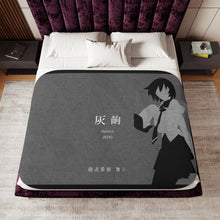 Load image into Gallery viewer, Ougi - Monogatari Scene Sherpa Blanket
