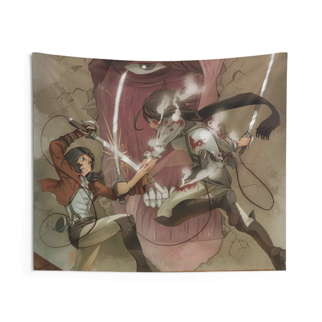 Anime Attack On Titan Indoor Wall Tapestry