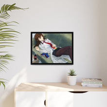 Load image into Gallery viewer, Makise Kurisu Canvas Framed Art Print

