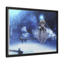 Load image into Gallery viewer, Anime ERASED Canvas Framed Art Print
