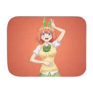 Yotsuba Nakano from 5-Toubun no Hanayome Sherpa Blanket