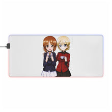 Load image into Gallery viewer, Girls und Panzer RGB LED Mouse Pad (Desk Mat)
