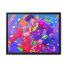 Load image into Gallery viewer, Josuke and Giorgio Canvas Framed Art Print
