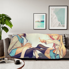 Load image into Gallery viewer, Anime Nisekoi Sherpa Blanket

