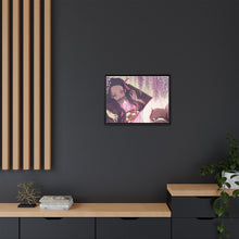 Load image into Gallery viewer, Nezuko Kamado Canvas Framed Art Print
