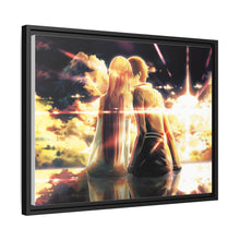 Load image into Gallery viewer, Kirito and Asuna Canvas Framed Art Print
