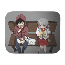 Load image into Gallery viewer, Yū Otosaka and Nao Tomori Together Sherpa Blanket
